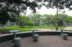 Las barrancas de Belgrano, con su diseño original
