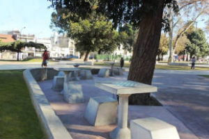 Remodelaron la Plaza Garay de Constitución