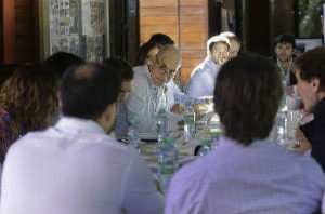 Larreta presidió la primera reunión de Gabinete