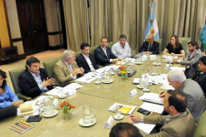 Vidal encabezó la primera reunión de gabinete