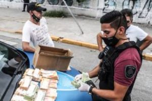 Detienen  delincuente tras  salidera bancaria