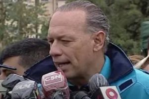 Declaraciones del  Ministro de Seguridad Sergio Berni