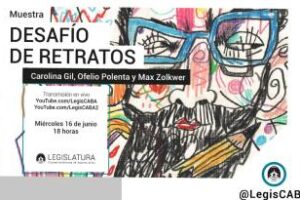 Legislatura:Desafío de retratos, una muestra de arte contemporáneo