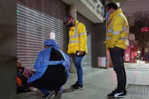 Operativo sanitario fue realizado a personas en situación de calle