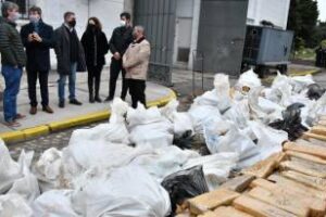 Ciudad:La Policía quemó otros 2.900 kilos de marihuana