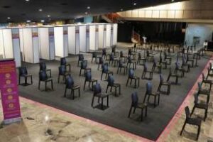 Teatro San Martín se transforma en centro de vacunación COVID-19