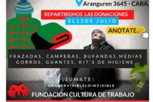 Campaña Frio: Aceptamos donaciones y acompáñanos a la recorrida