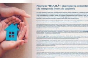 AMIA:Programa “Hakalá”, respuesta comunitaria frente a la pandemia