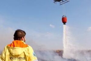 Nación envía recursos para combatir los incendios forestales en Córdoba