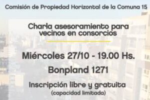 Ciudad:La nueva actividad que se realizará en la Comuna 15