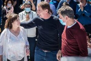 Diego Santilli, Graciela Ocaña y Manes lanzaron la campaña de Juntos