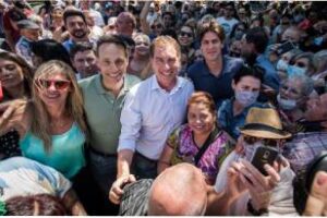 El candidato a diputado nacional, Santilli, estuvo en Lomas de Zamora