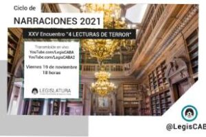 Legislatura:Cultura 4 Lectura de Terror XXV Encuentro