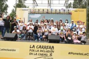 Ciudad realizó una carrera por la inclusión,1500 personas participaron