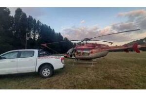 Incendios forestales, Nación despliega medios aéreos en la Patagonia