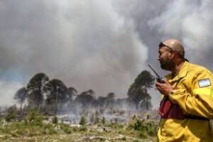 Nación suma brigadistas en los incendios de Aluminé