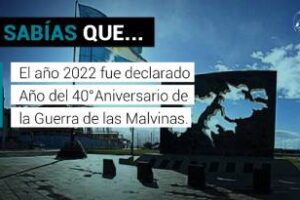 Fue declarado el  40° Aniversario de la Guerra de las Malvinas