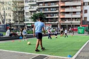 Se suman nuevos sectores deportivos a los espacios verdes