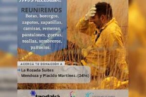 La DAIA local impulsa una campaña solidaria por los incendios