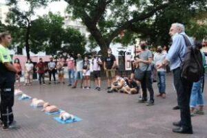 Parques y Plazas:Más de 300 porteños, hicieron el curso de RCP gratis
