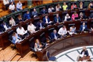 Ciudad:Enérgico repudio legislativo a la invasión de Ucrania
