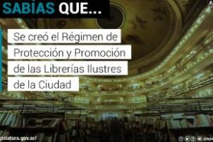 Crearon Régimen de Protección y Promoción de las Librerías