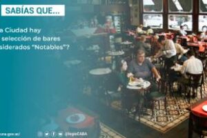 En la Ciudad porteña, hay un selección de bares considerados Notables