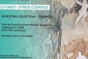Inauguran muestra Bestiario Otros Cuerpos  de artistas Grupo G