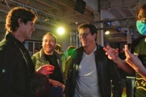 Giusti y Lousteau: Recorrieron la Flow Gamergy en Tecnópolis