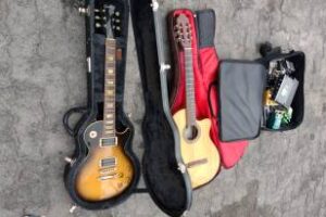 Parque Chacabuco: Recuperan guitarra  de 2,5 millones de pesos