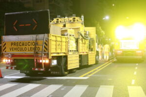 Libertador las demarcaciones de cordones,carriles y ciclovías