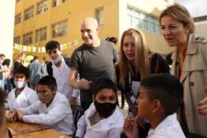 Larreta: Recorrió la Escuela Primaria 6 DE 20 “Profesor Felipe Boero”