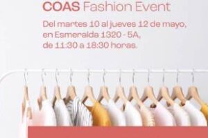 Vuelve «COAS Fashions Event»: A beneficio de los hospitales públicos