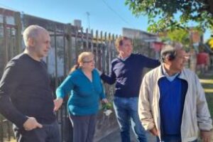 Con eje en la inseguridad, Santilli y Larreta recorrieron la Matanza