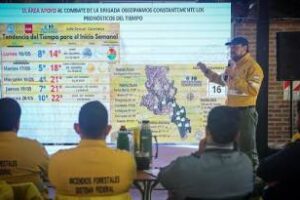 Servicio Nacional de Manejo del Fuego organizo un encuentro