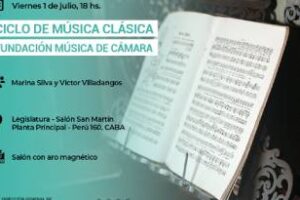 En la ciudad: Música  Clásica, repertorio de Música Española