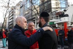 Larreta dio sus condolencias por los fallecidos en el incendio de Recoleta