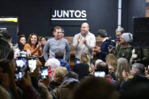 Martiniano y Diego:En el acto de lanzamiento del Instituto República