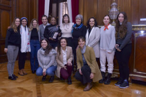 Legislatura recibió a Keishia  Thorpe, la ‘mejor docente del mundo’