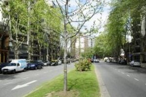 Ciudad obras :Corredor verde de avenida Honorio Pueyrredón