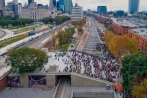 Barrio de Retiro: Cayeron los robacables del Paseo del Bajo