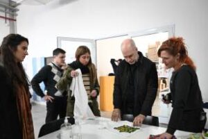 Rodríguez Larreta recorrió el nuevo Polo Textil San Antonio