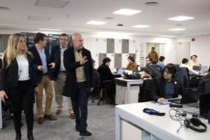 Ciudad: Larreta visito empresa que participa del Plan Empleo Joven