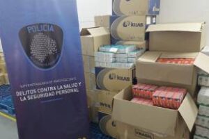 Incautaron medicamentos que se distribuían de forma ilegal