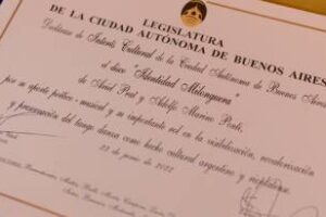 La Legislatura declaró de interés cultural al disco ‘Identidad Milonguera’