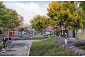 Villa Urquiza: Comenzaron los trabajos en la calle Triunvirato