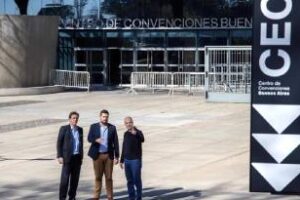 Ciudad: Larreta recorrió las obras del Centro de Convenciones