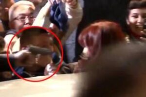 Recoleta:Detuvieron a un hombre que apunto con un arma a Cristina