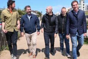 Pinamar, Larreta, Santilli y Ritondo, “Nos preparamos para gobernar”