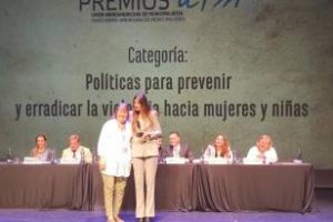 La Ciudad:Fue Distinguida por prevenir las violencias de género